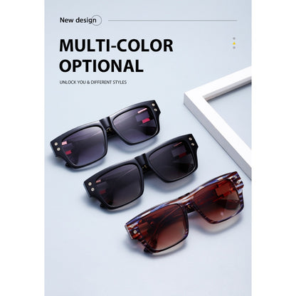 Square Frame Men's Sunglasses Sunglasses UV400 Fashion Retro Sunglasses Outdoor Anti-ultraviolet Goggles