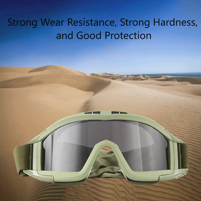 Desert Locust Riding Glasses Anti-impact Windproof Mirror Equipment Retro Motorcycle Anti-wind and Sand Goggles