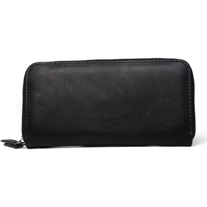 New Business Men's Wallet Long Zipper Bag Multi-function Handbag Card Bag Mobile Phone Bag Coin Purse, Men's Gift