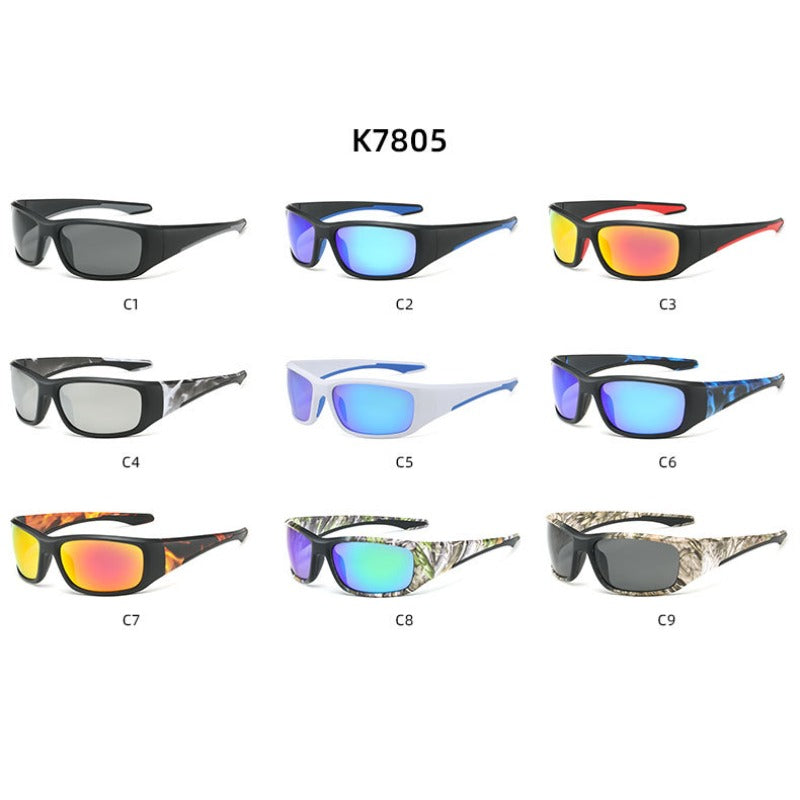 New Fashion Sports Sunglasses Outdoor Cycling Glasses Windproof Goggles