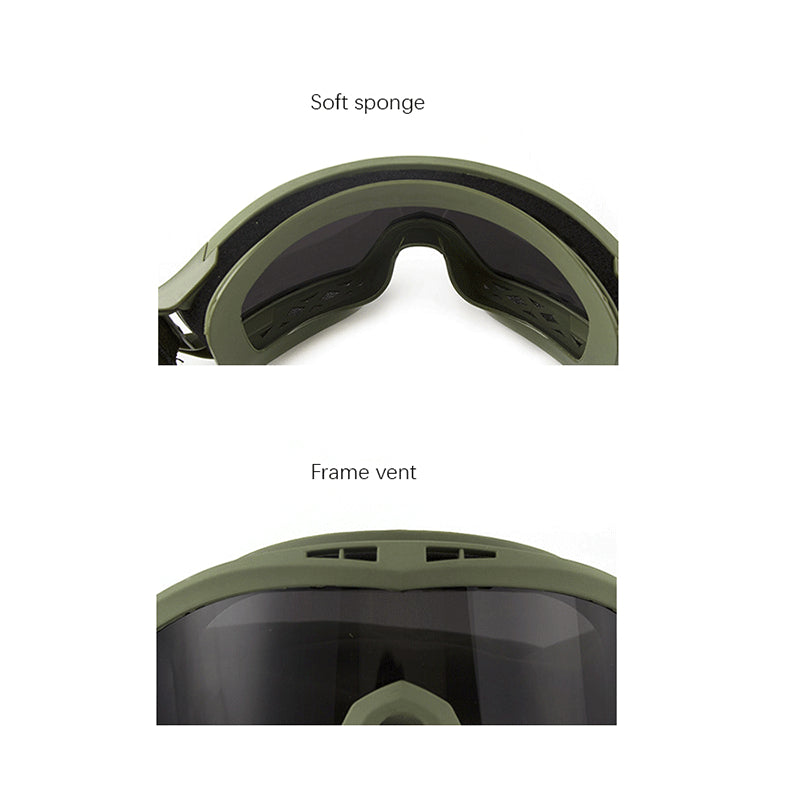 Desert Locust Riding Glasses Anti-impact Windproof Mirror Equipment Retro Motorcycle Anti-wind and Sand Goggles