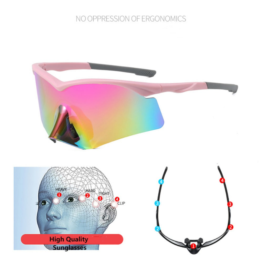 New Fashion Sunglasses Outdoor UV Protection Sunglasses HD Cycling Glasses