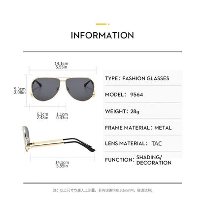 New Unique Sunglasses Stylish and Cool Sunglasses Aviator Sunglasses UV Protection Goggles