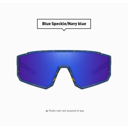 New Style Sports Glasses Sunglasses Fashion Polarized Colorful Cycling Glasses Men's One-piece Sunglasses Outdoor Sunglasses|Modern Cat