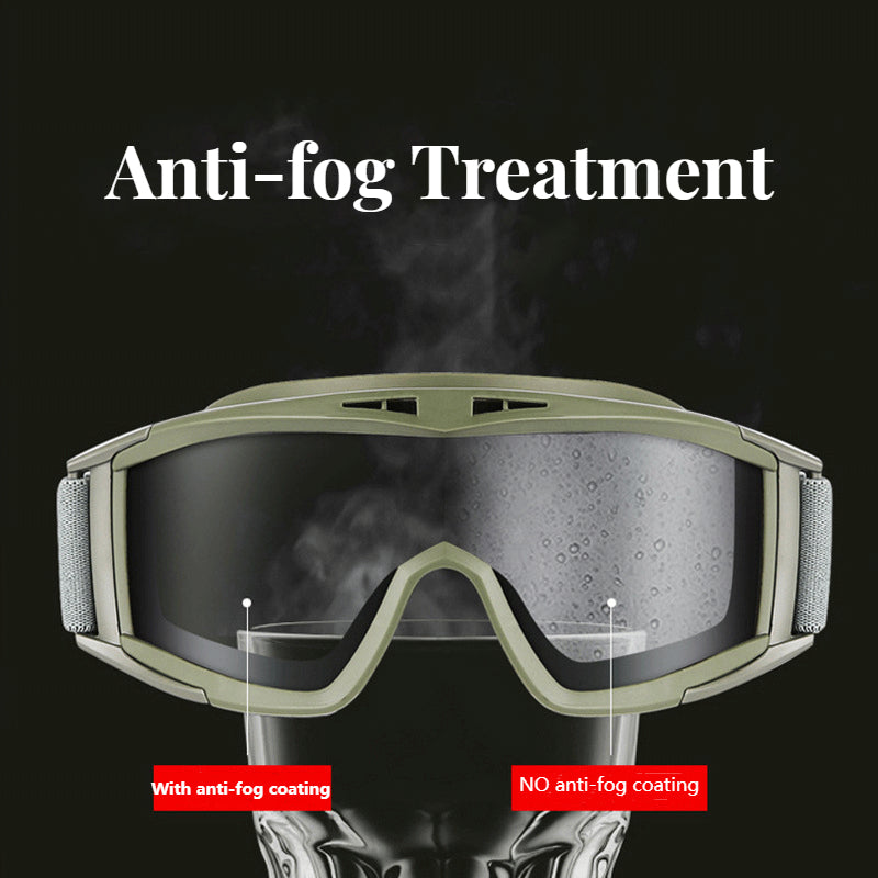 Desert Locust Riding Glasses Anti-impact Windproof Mirror Equipment Retro Motorcycle Anti-wind and Sand Goggles