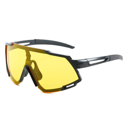 New Large Frame Windproof Bicycle Riding Glasses Night Vision Sports Sunglasses Outdoor Sunglasses