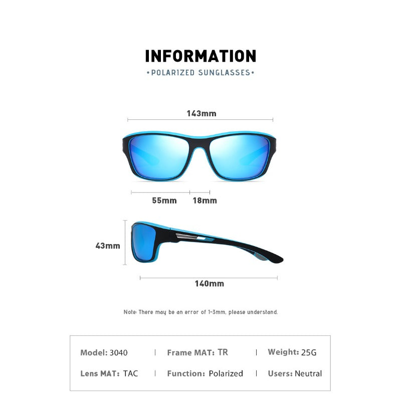 New Cycling Sunglasses Men Outdoor Sports Polarized Glasses Fashion Windproof Goggles Night Vision Glasses | Modern Cat