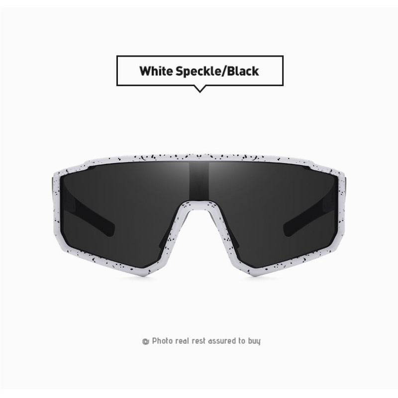 New Style Sports Glasses Sunglasses Fashion Polarized Colorful Cycling Glasses Men's One-piece Sunglasses Outdoor Sunglasses|Modern Cat