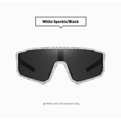 New Style Sports Glasses Sunglasses Fashion Polarized Colorful Cycling Glasses Men's One-piece Sunglasses Outdoor Sunglasses|Modern Cat