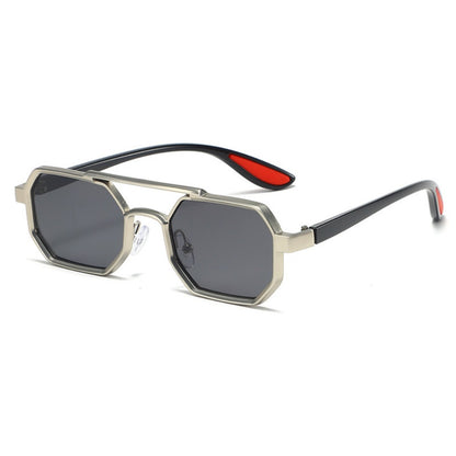 Fashion Men's Sunglasses Cool Square Driving Glasses Outdoor Anti-UV Sunglasses