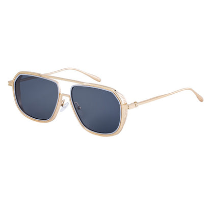 Unique Men's Sunglasses Irregular Frame Sunglasses Men's High-end Business Sunglasses Men's Trendy Sunglasses