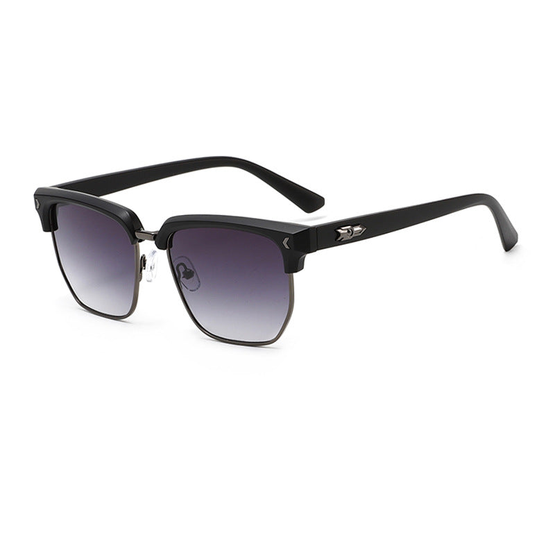 New Men's Sunglasses Square Sunglasses Fashion Simple Anti-ultraviolet Sunglasses