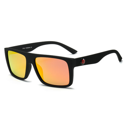 New Sunglasses Outdoor Cycling Glasses for Men and Women Classic Retro Square Frame Sunglasses