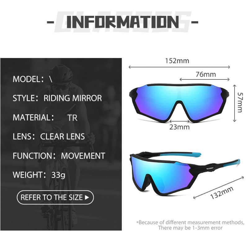 Cycling Sunglasses Windproof and Dustproof Goggles New Style UV400 Men's and Women's Sunglasses Outdoor Sports Glasses|Modern Cat