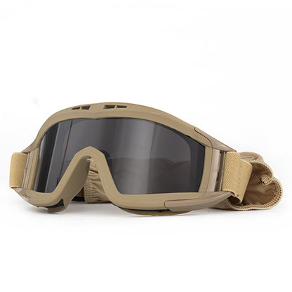 Desert Locust Riding Glasses Anti-impact Windproof Mirror Equipment Retro Motorcycle Anti-wind and Sand Goggles