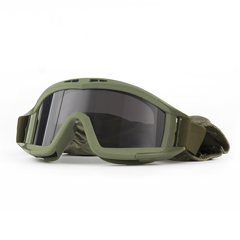 Desert Locust Riding Glasses Anti-impact Windproof Mirror Equipment Retro Motorcycle Anti-wind and Sand Goggles