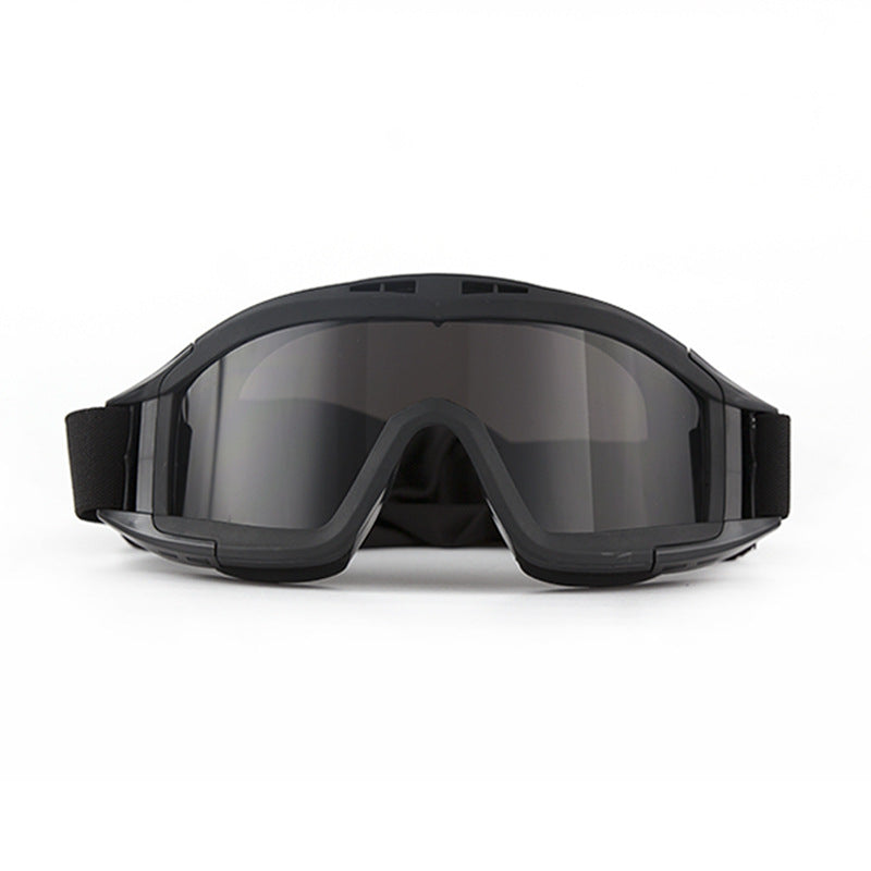 Desert Locust Riding Glasses Anti-impact Windproof Mirror Equipment Retro Motorcycle Anti-wind and Sand Goggles