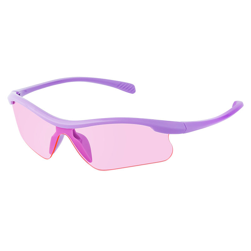 Personalized Y2K Sunglasses for Women Trendy Sports Cycling Windproof Sunglasses for Men